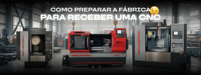 Entenda como preparar a fábrica para receber uma CNC